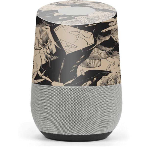 DC Comics Superman Unchained #1 Original Cover Pencils Google Home Skin